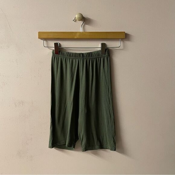 Missguided Olive Green Biker Shorts Size 2 NWT - Picture 11 of 11